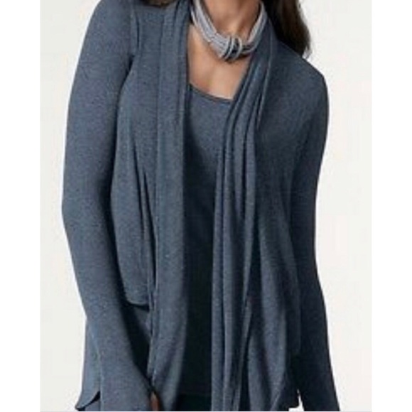CAbi Sweaters - CAbi Medium Blue Gray Dreamy Draper Cardigan
